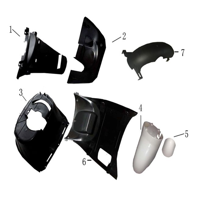 Kapdelen BTC Cruise Schwarz