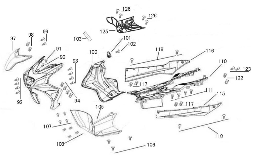 Hauben China R8 weiß