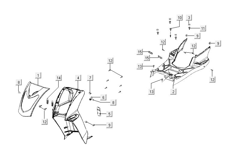 Kymco Agility Fat 12' 4-Takt gelb