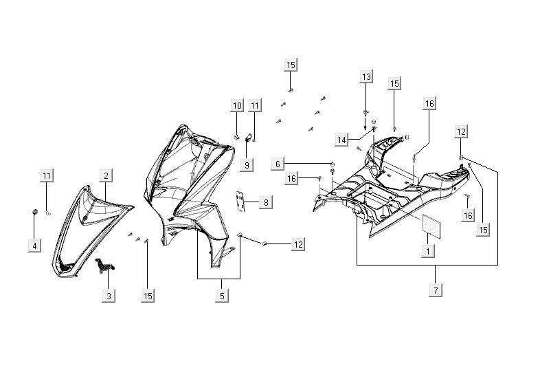 Kymco Agility RS 4-Takt weiß 11