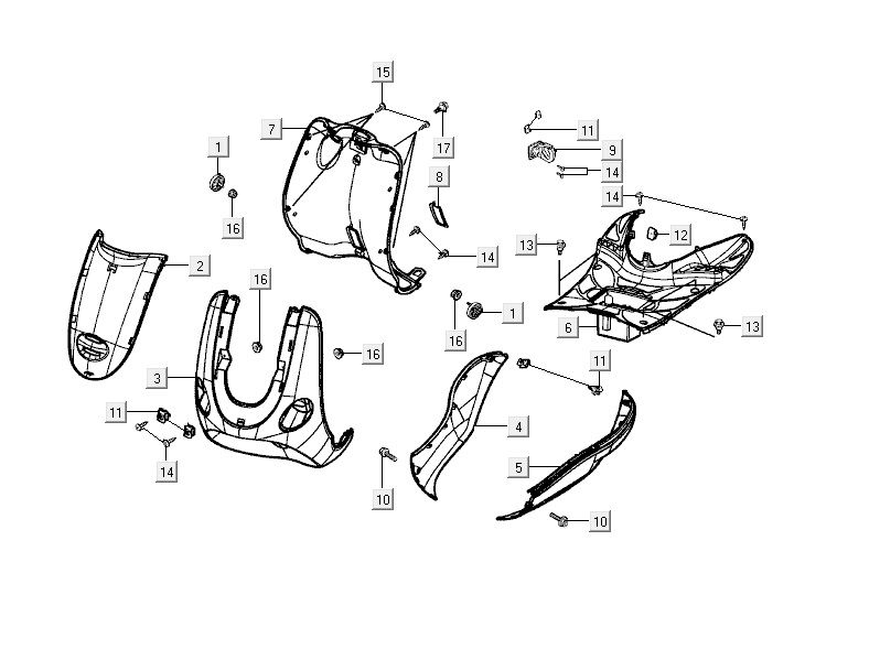 Hauben Kymco Yup 2t ac rot