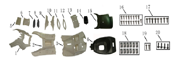 Mittleres China Nano Gold Kappen