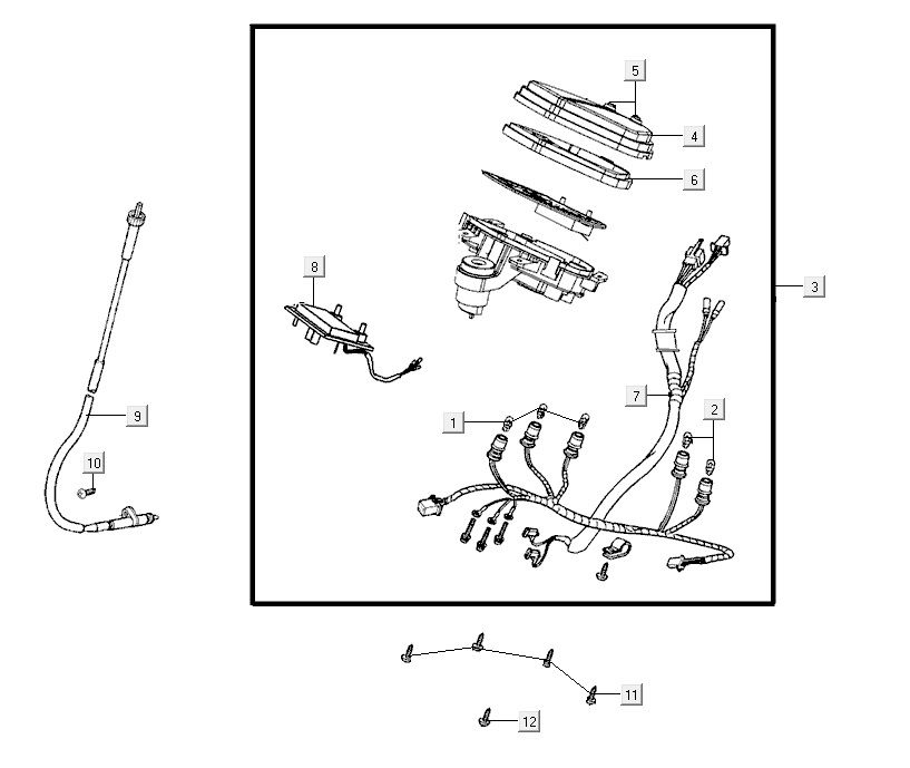 Tacho AGILITY CITY 16 4T 125