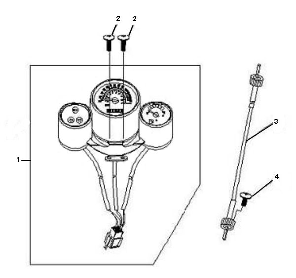 Tacho Btc Grande Retro 4 Takt