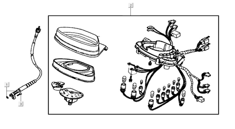 Tacho Kymco K-Pipe 125cc