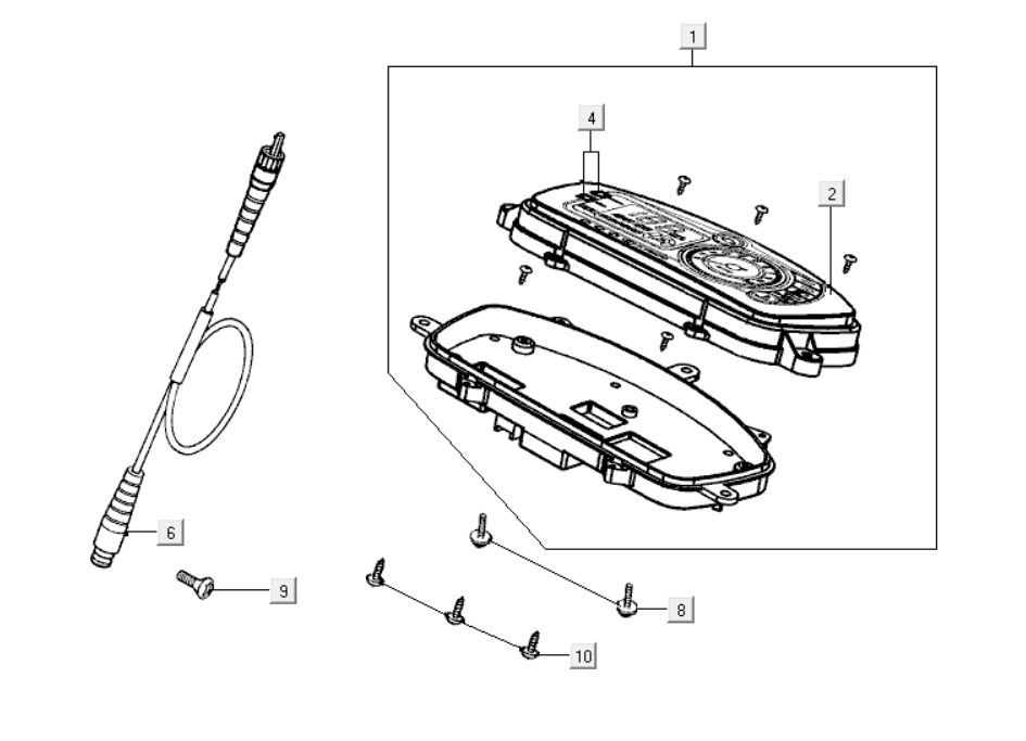 Tacho Kymco New Dink 200i