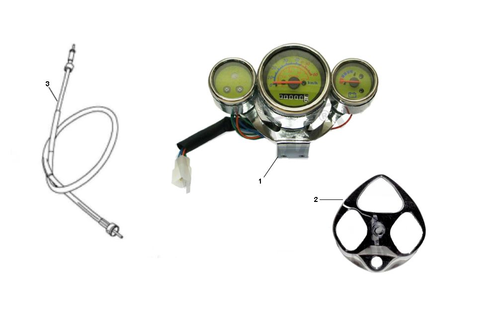 Tacho Rover Fun 4-Takt