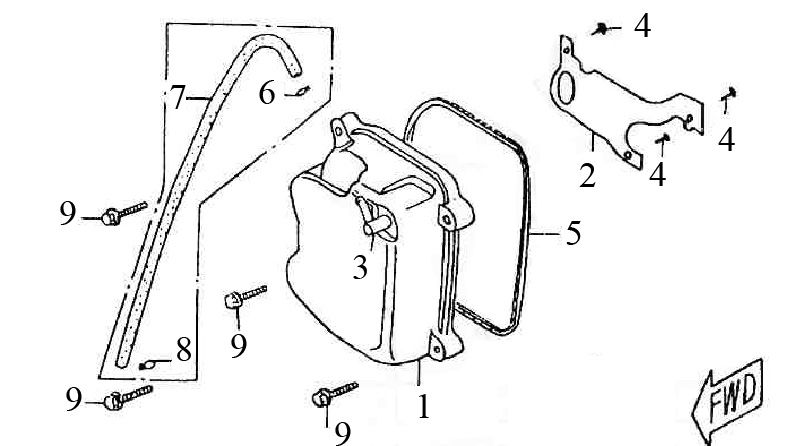 Ventildeckel Znen Grand Retro 125cc