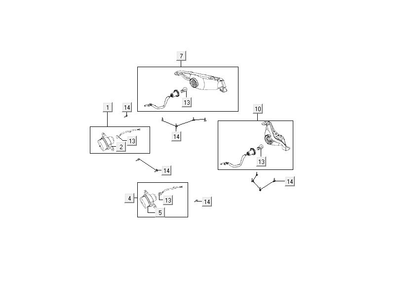Blinklicht Kymco MXU 50
