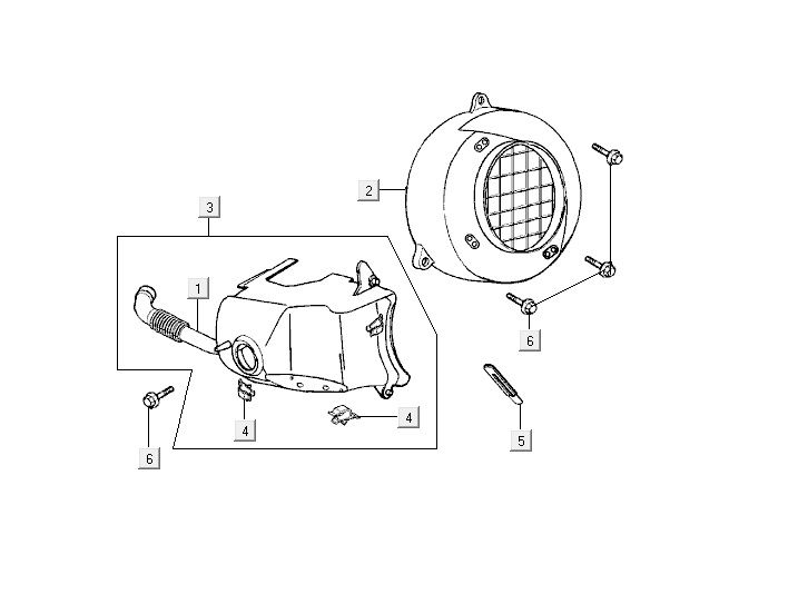 Kühlschrank Kymco Vitality 2t ac rot