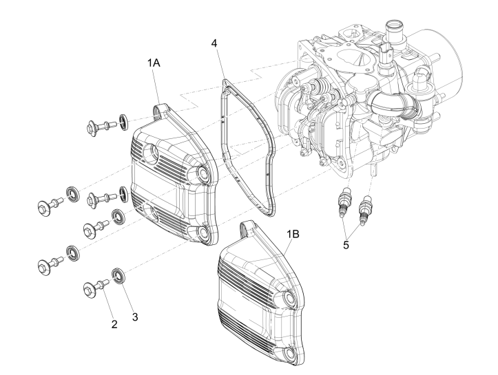 Schlägerhaube Piaggio MP3 500 LT Geschäft 2014-2016