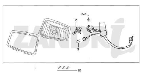 Scheinwerfer BTC Riva Sport dunkelblau
