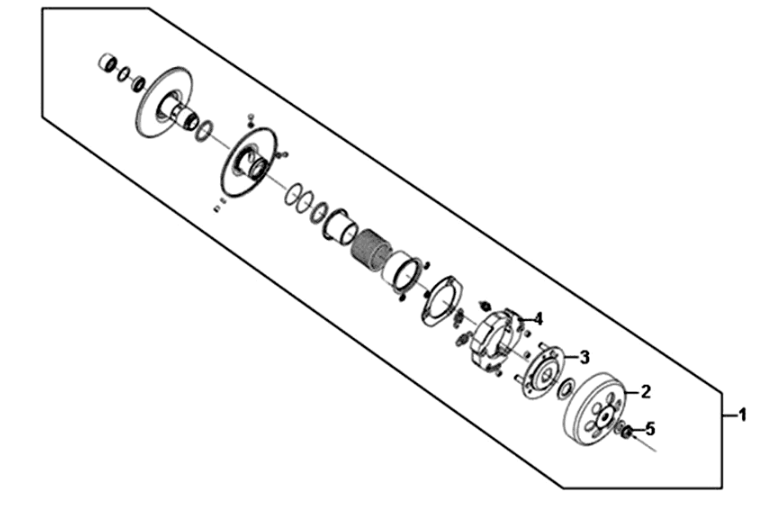 Kupplung Sym Symphony ST 125I E4