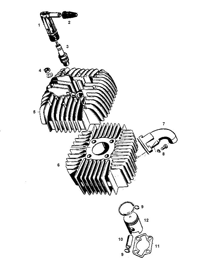 Kreidler Zylinder 4 beschleunigen