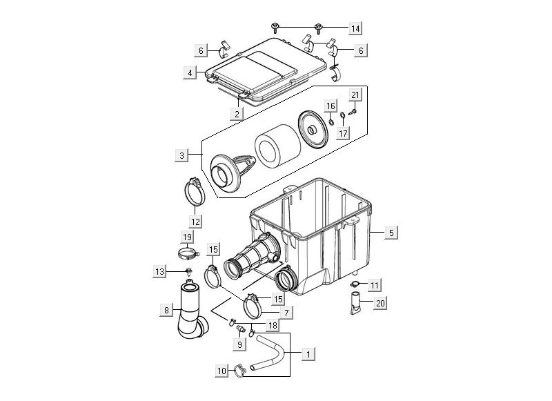 Luftfilter Kymco MXU 300R