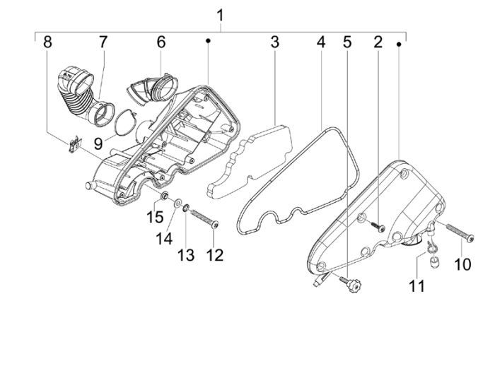 Luftfilter Piaggio Liberty 2-Takt