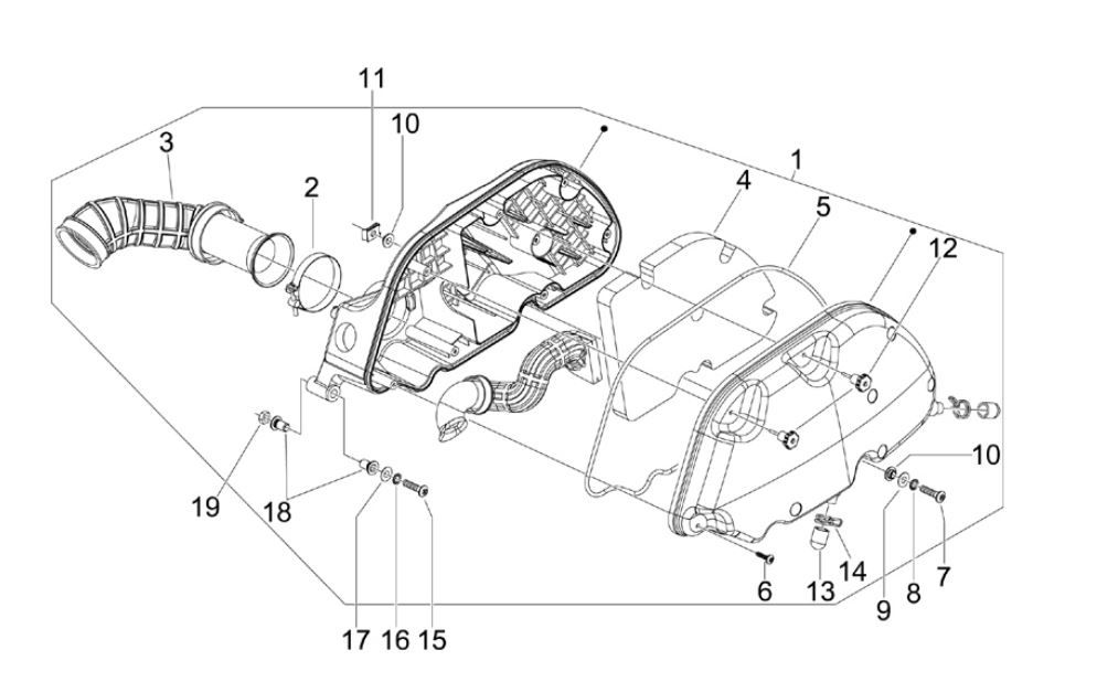 Luftfilter GTS 125 IE