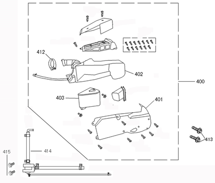 Luftfilter Lintex HT50QT-12 125cc schwarz
