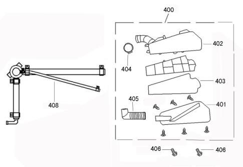 Luftfilter Neco Borsalino Oro mattschwarz