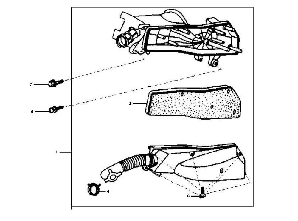 Luftfilter Sym Jet Euro-X 2-Takt