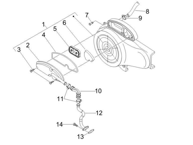 Luftfilter Vespa Lxv 25km 4-Takt-2-Ventil