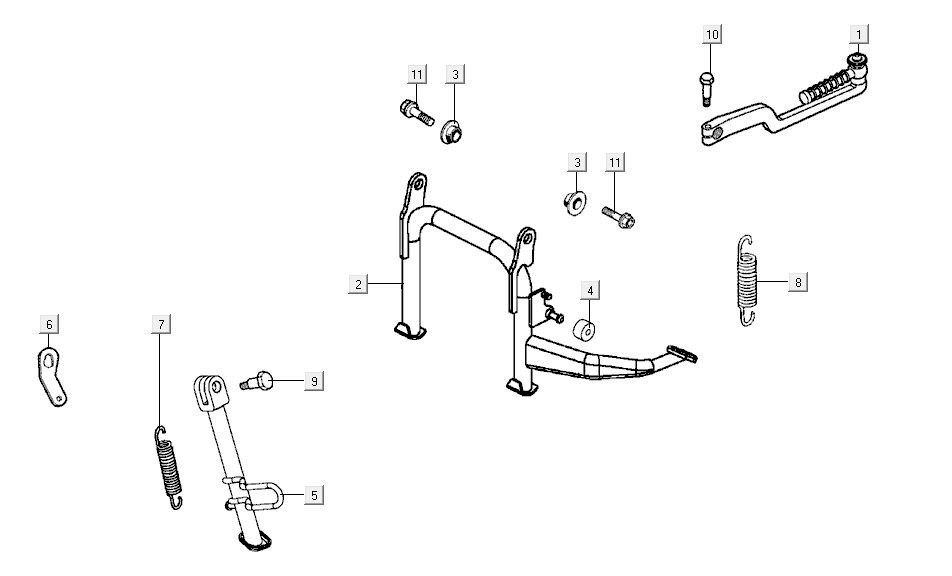 Hauptstand AGILITY CITY 16 4T 125