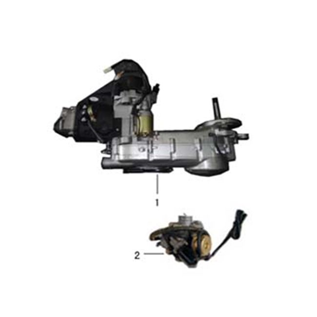 Motorblock komplett BTC Cruise 50 4T AC