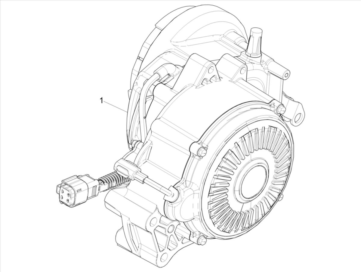 Motor: Vespa Elettrica 25/KMH SCH E5 2021 (EMEA)