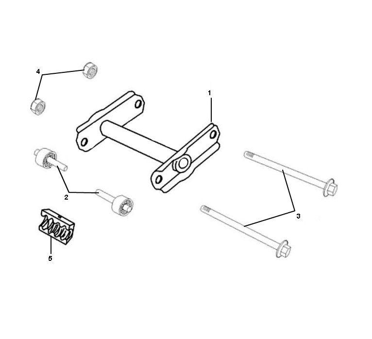 Motoraufhängung Peugeot Ludix pro 2-Takt