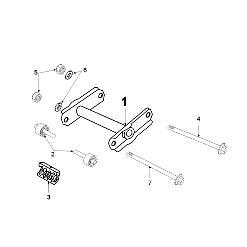 Motoraufhängung Peugeot New Vivacity 2-Takt Dunkelblau