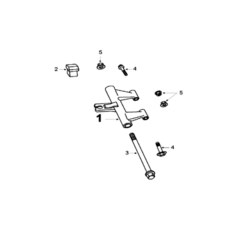 Motoraufhängung Peugeot V-clic Rot