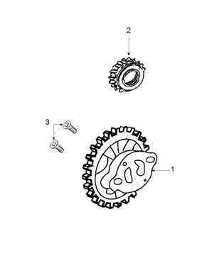 Oil pump Peugeot Speedfight 4 50i E5