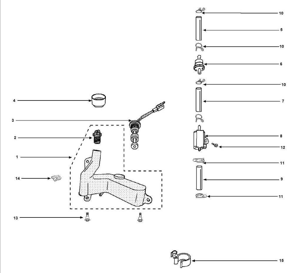 Ölpumpe 2 Peugeot Vivacity 3 2-Takt