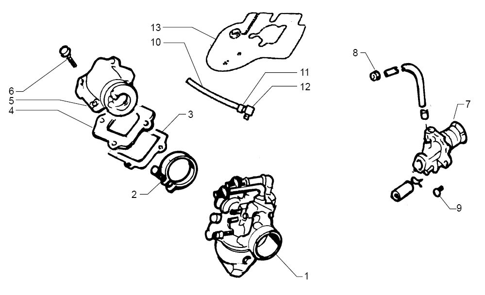 Ölpumpe Beta Ark-K AC blau 2006 2-Takt