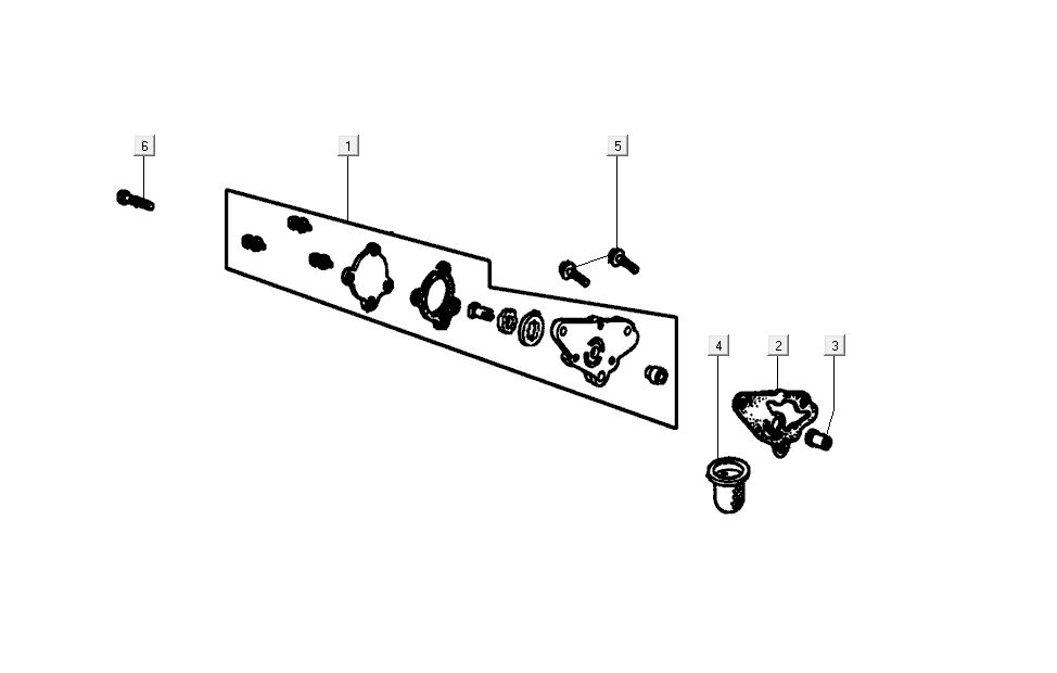 Ölpumpe Kymco K-Pipe 50 4T AC glänzend Schwarz