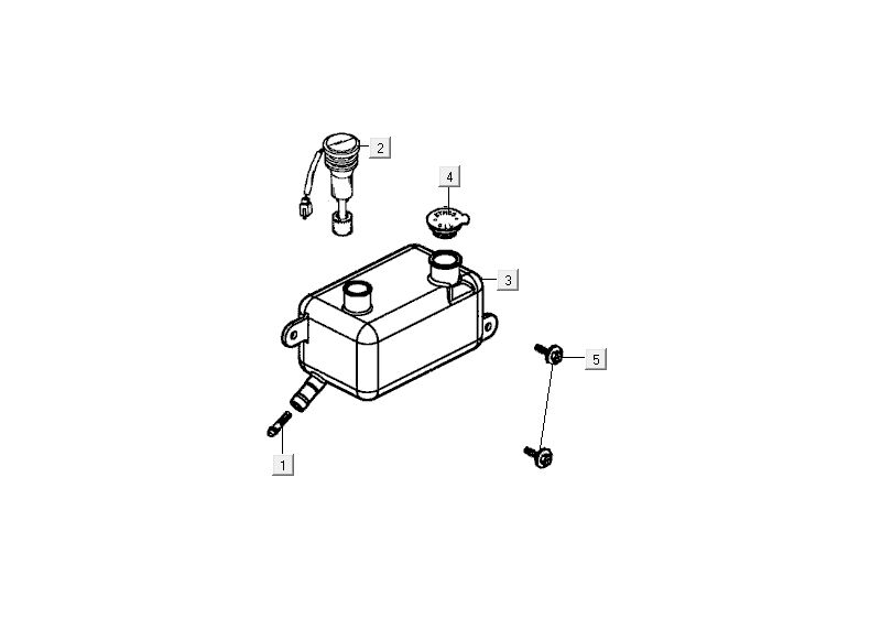 Öltank Kymco MXU 50