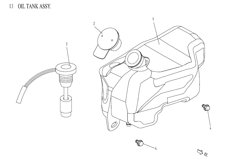 Öltank AGM Venom weiß