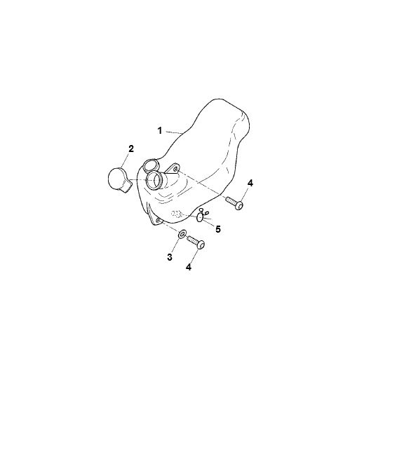 Öltank Yamaha Aerox 2-Takt