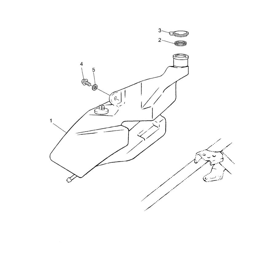 Öltank Yamaha Jog-R AC 2-Takt