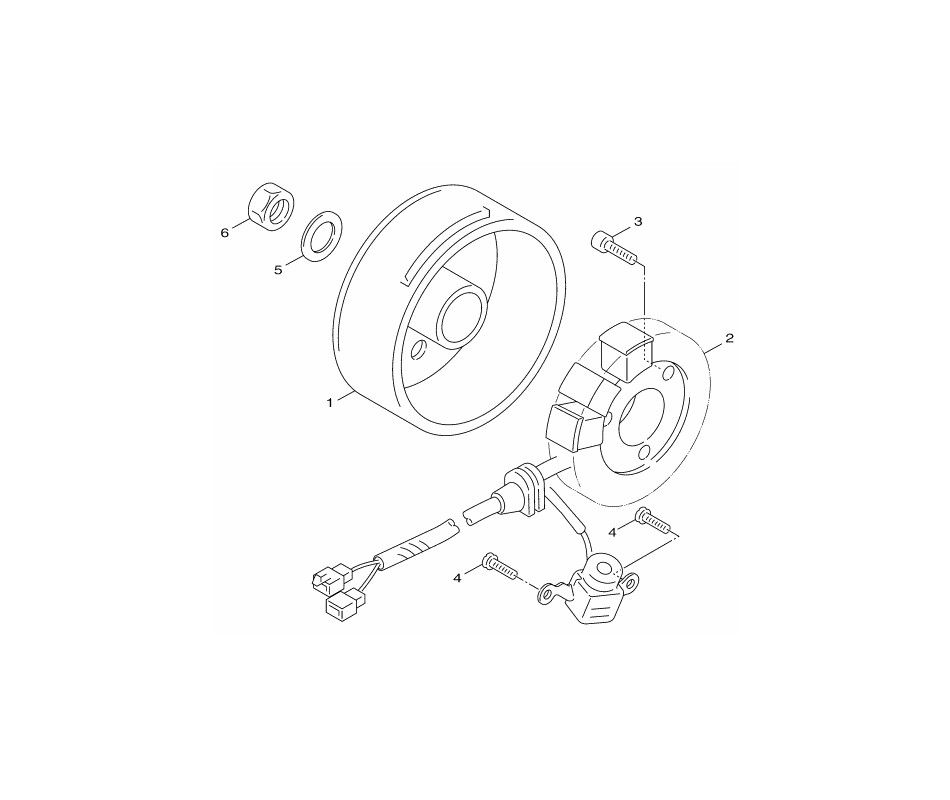 Zündung Yamaha Aerox 4-Takt 2014