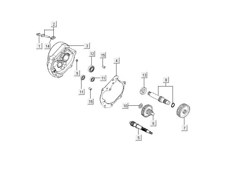 Getriebe Kymco Agility Delivery 4-Takt euro4 schwarz
