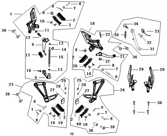 Andere Teile AGM Strada
