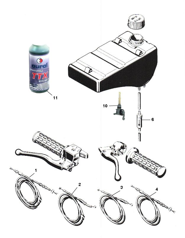 Sachs Kraftstofftank