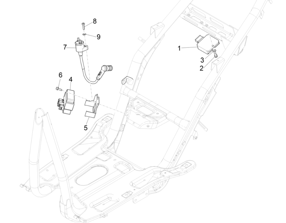 Spannungsregler - Zündspule - Elektronische Teile Piaggio NRG Power 50 2-Takt LC Euro 4
