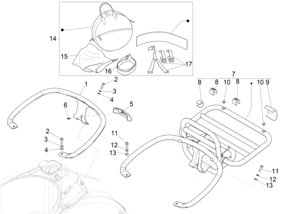 Vespa GTS 300 Super HPE 4 V IE ABS Euro 5 2020-2022