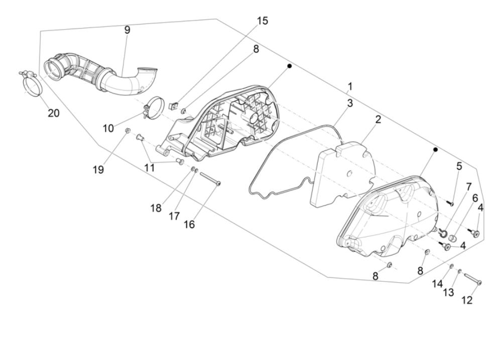 Vespa GTS 300 Super HPE 4 V IE ABS Euro 5 2020-2022