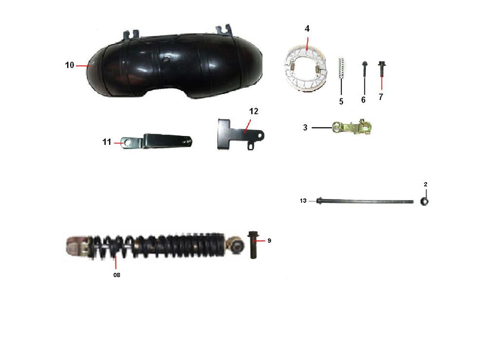 Stoßdämpfer Riva Sport VX50S 4-Takt