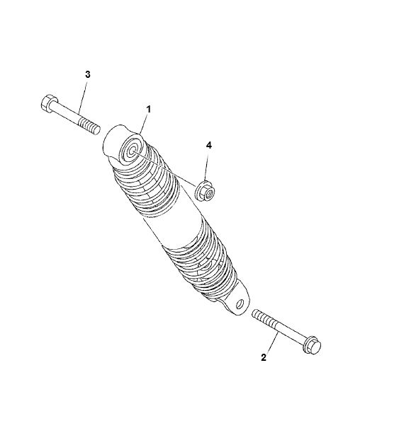 Stoßdämpfer Yamaha Neo's 2-Takt (bis 2003)