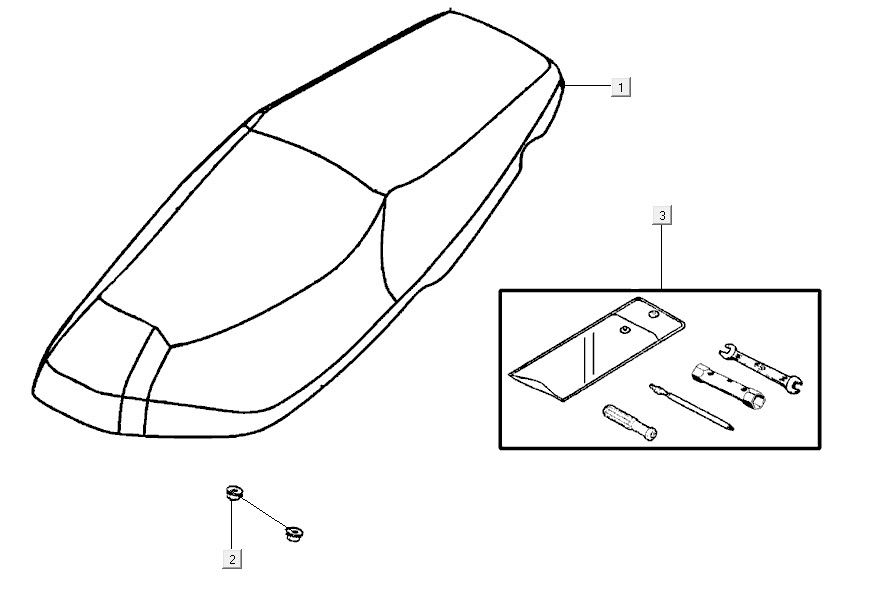 Seat Kymco Super8 R E5