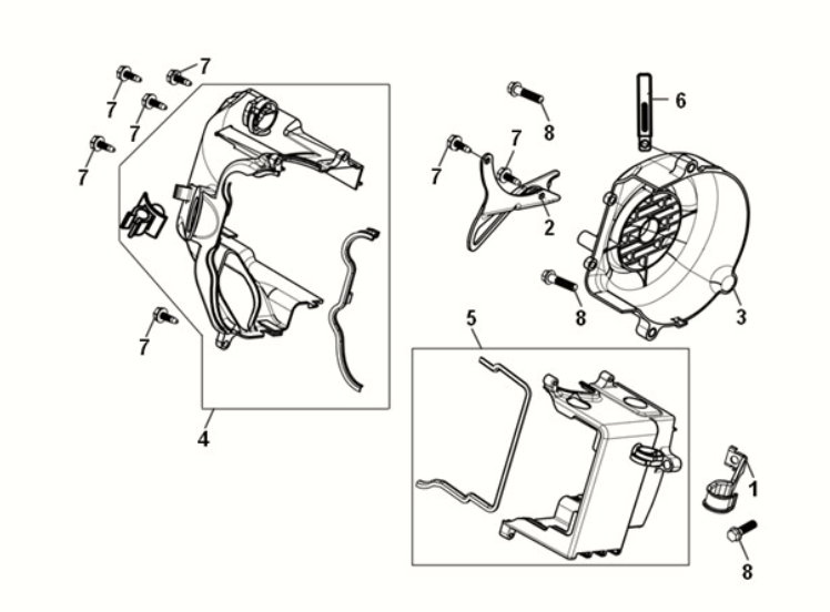 Gehäusetuch Assy Sym Orbit III 50 E5